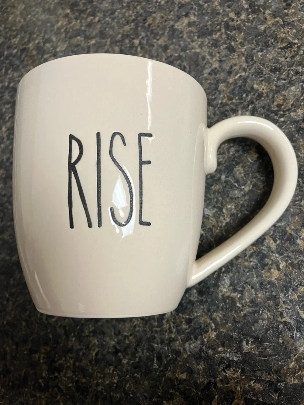Nwot loblolly pines coffee mug tea cup “ RISE “